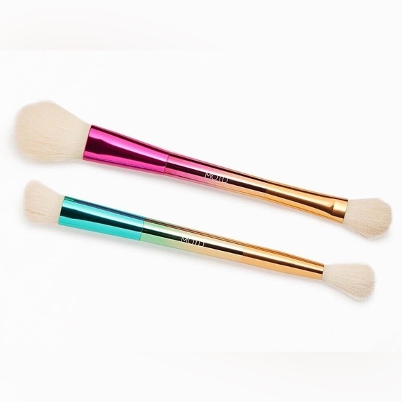 MOTD COSMETICS Party of Two Dual Ended Face Brush Set - Picture 1 of 1